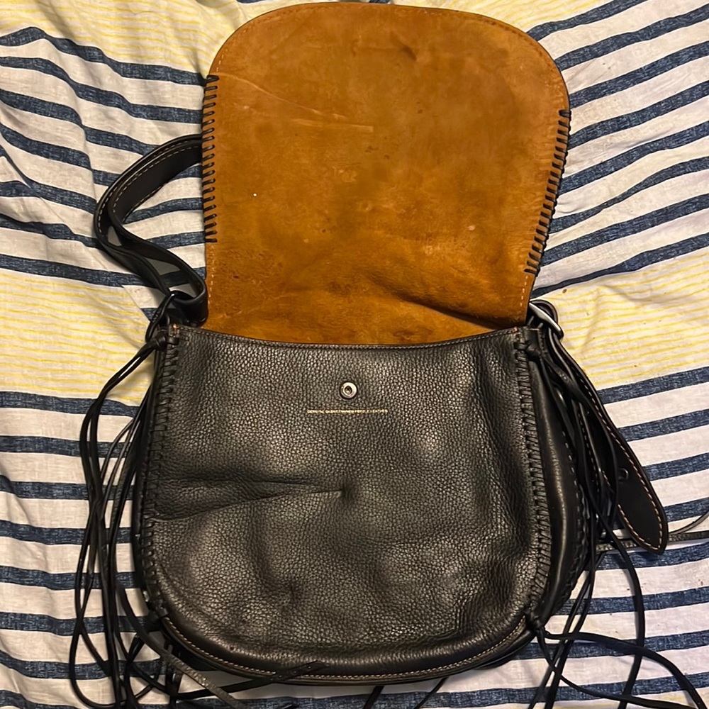 Black coach purse